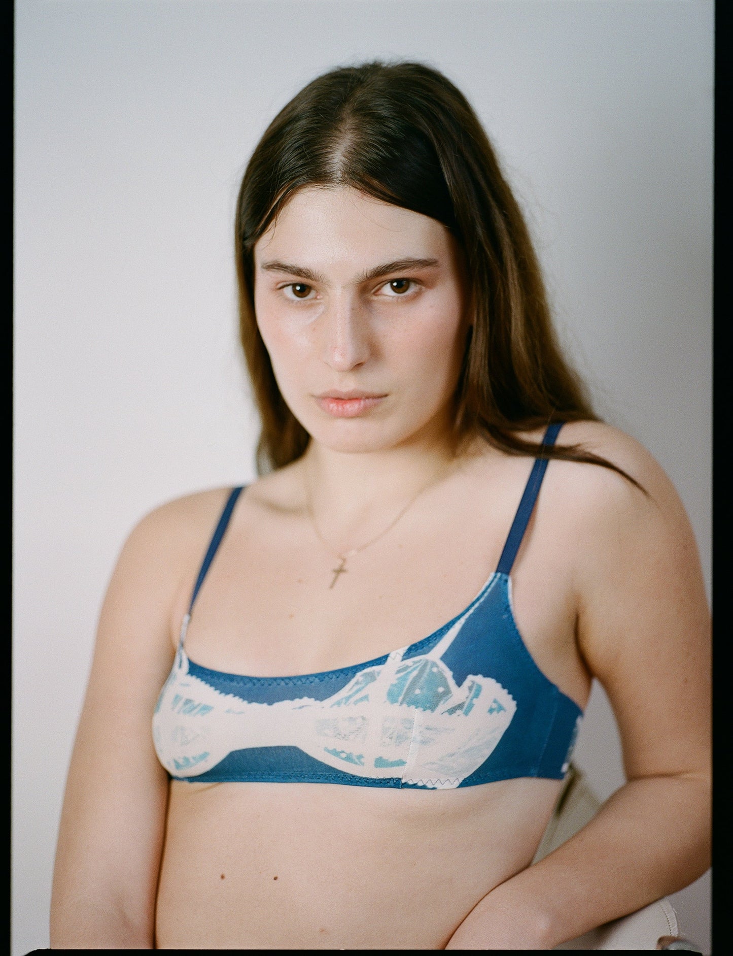Cyanotype Bra