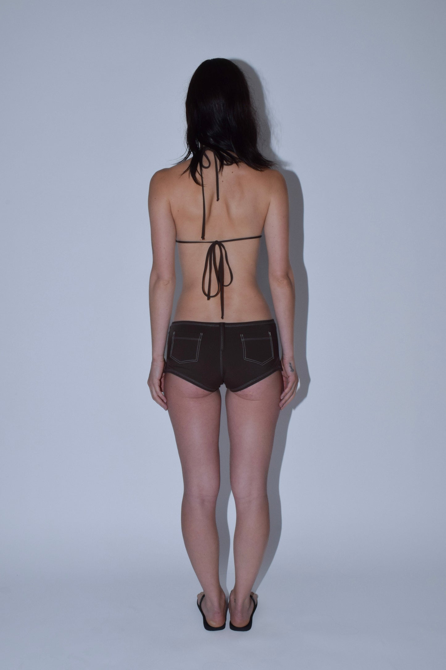 Bandera Shorts in Brown