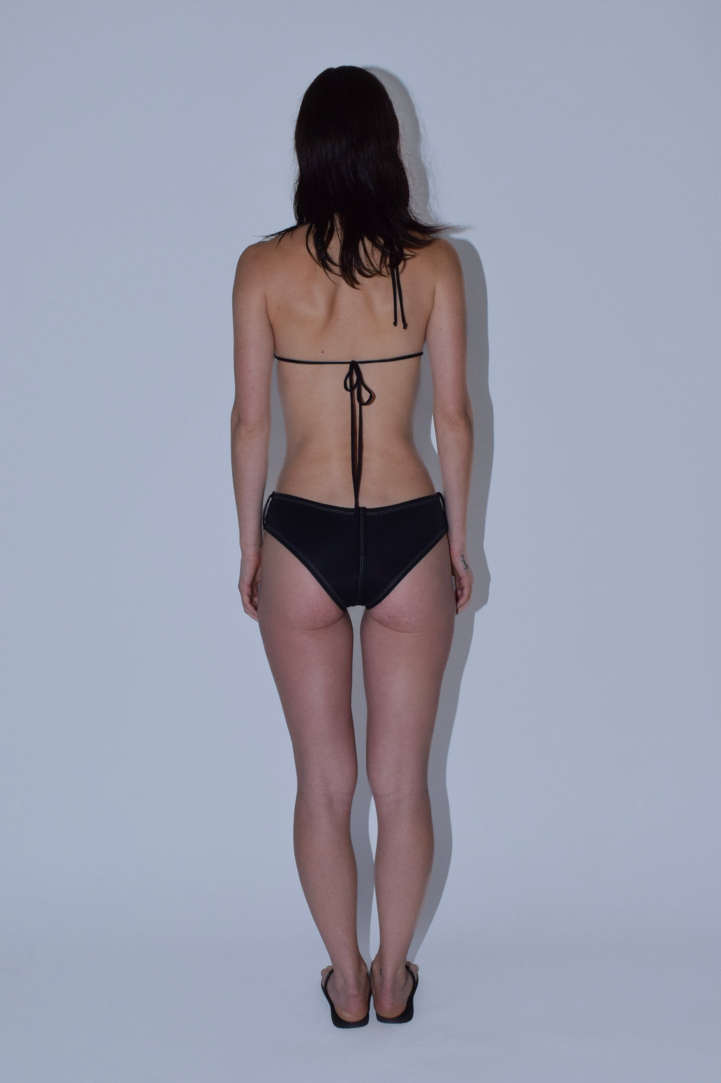 Bandera Triangle Top in Black