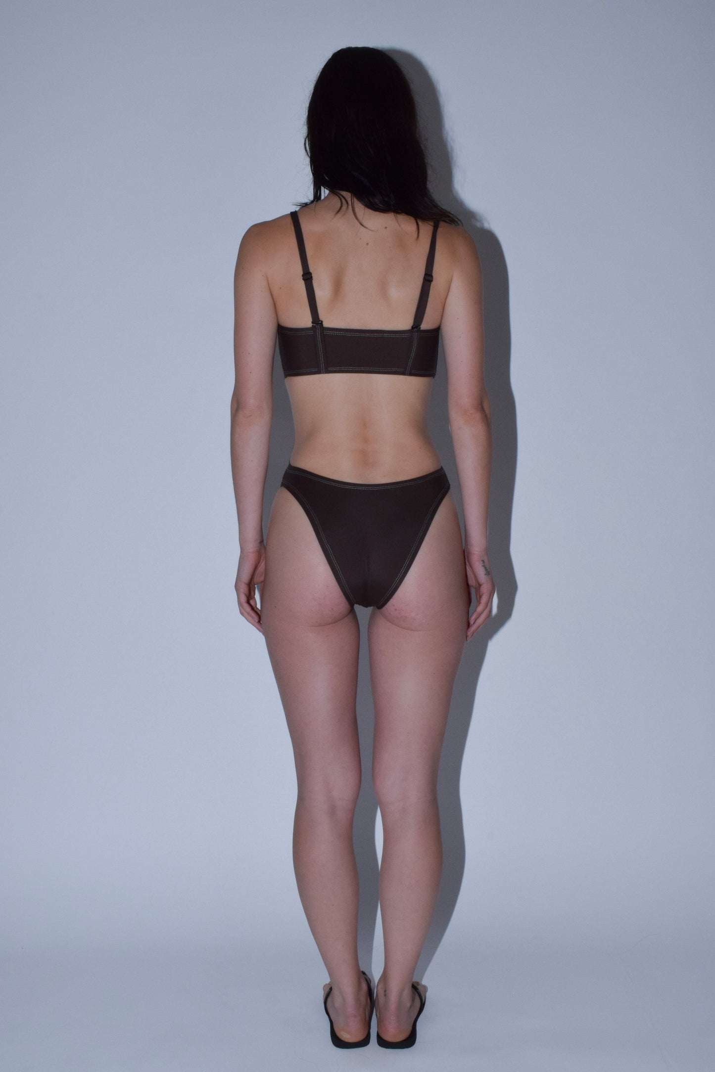 Bandera Swimsuit in Brown