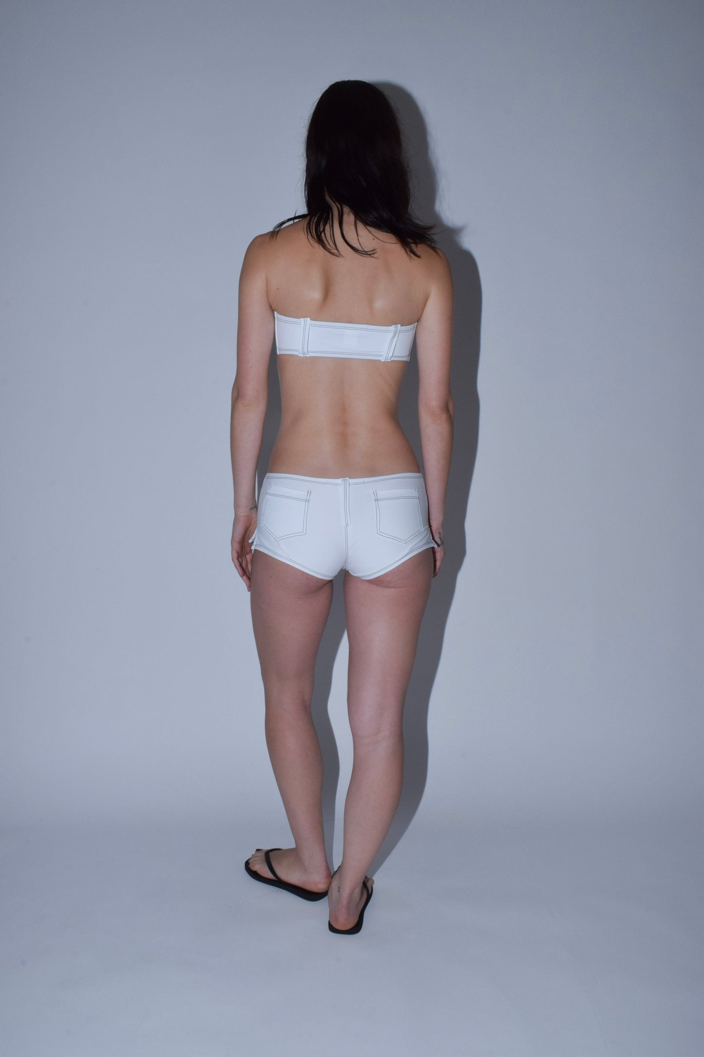Bandera Bandeau Top in White