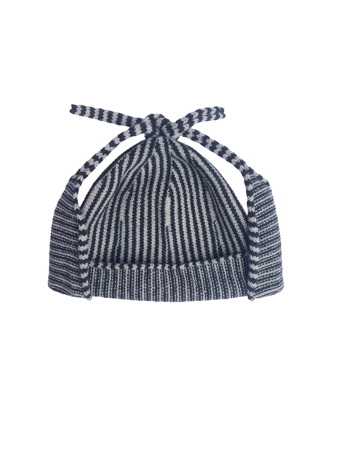 Two T hat, stripes