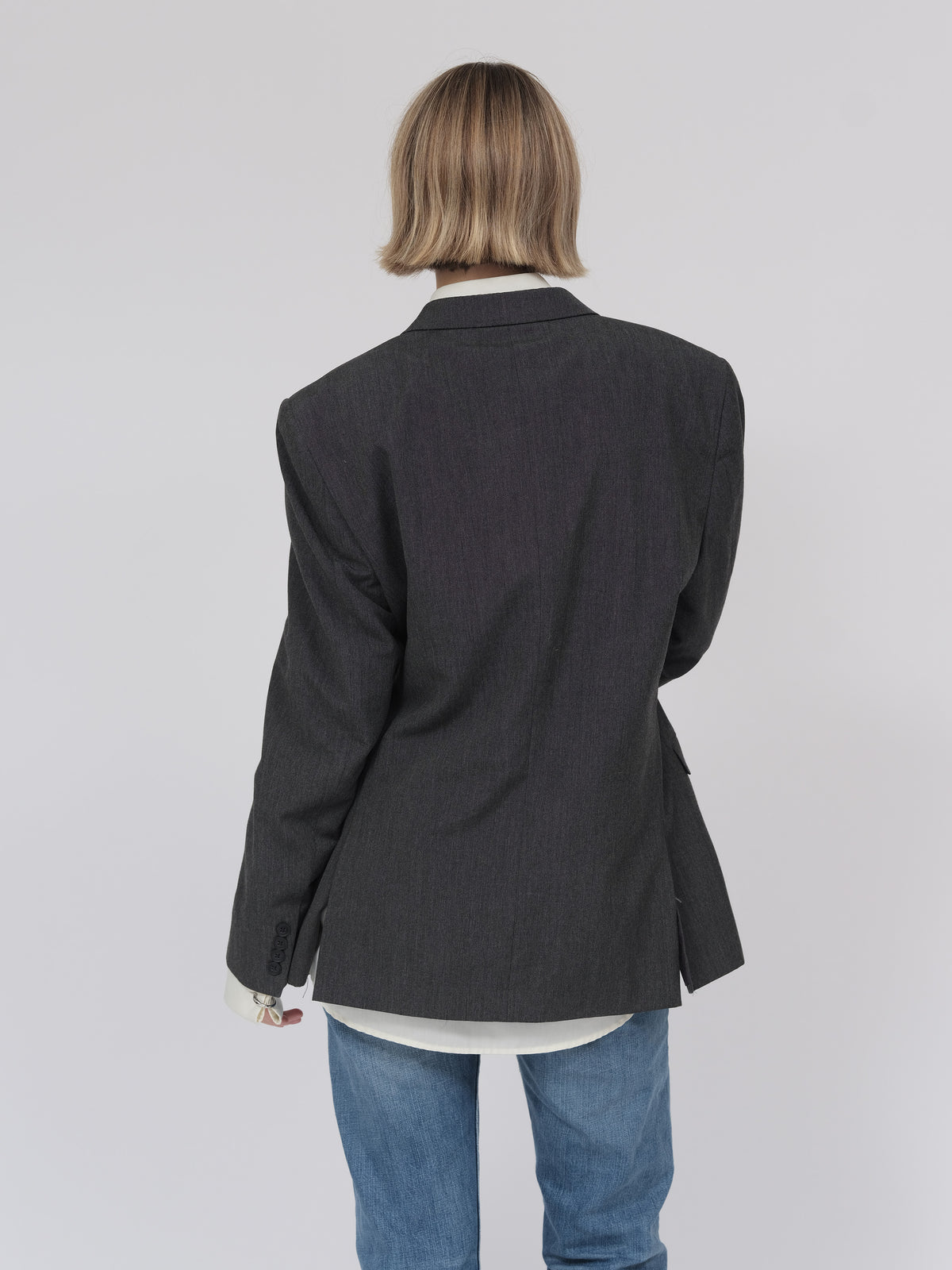 Charcoal Hardware Blazer