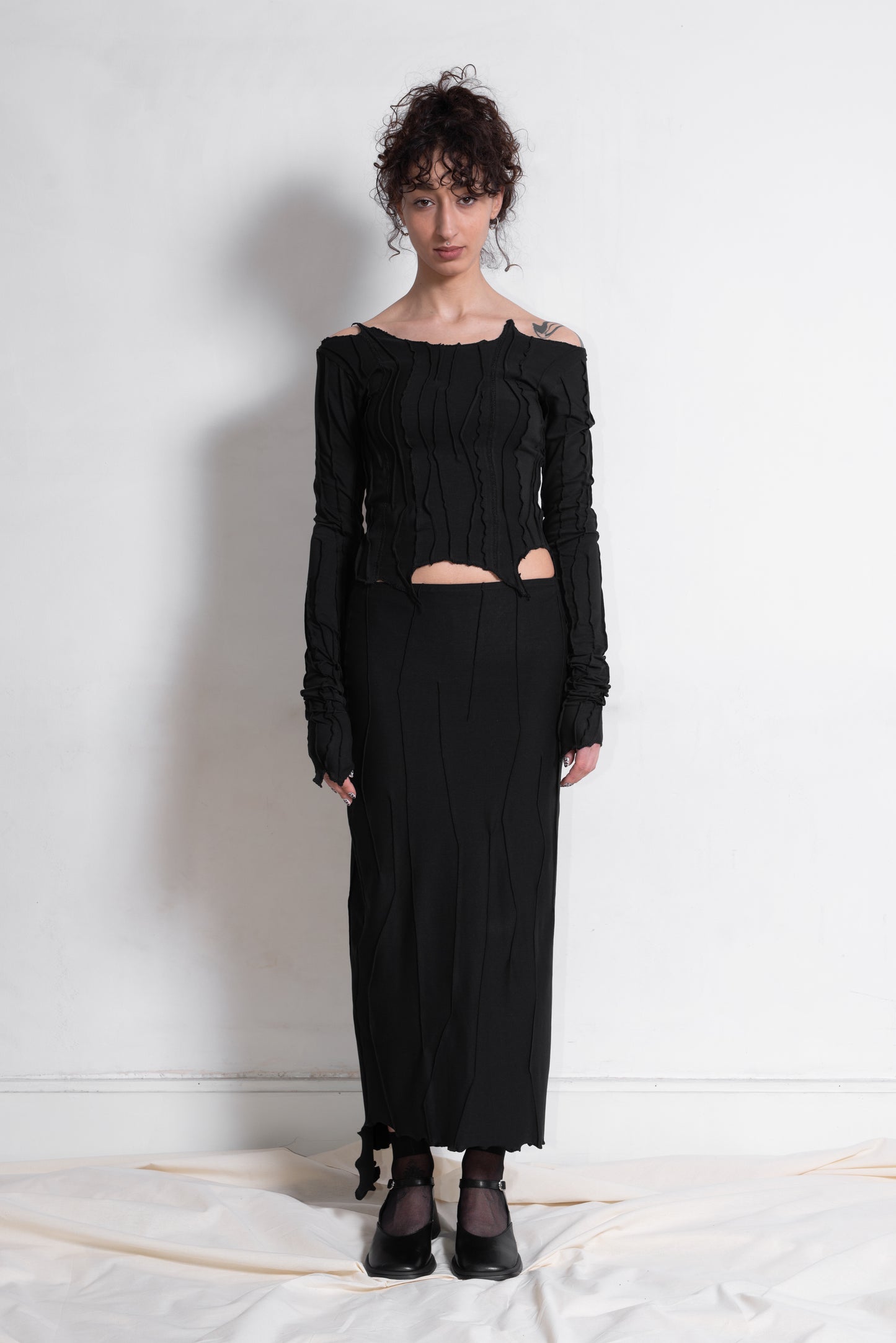 Scarps Bondage Long Sleeve Top