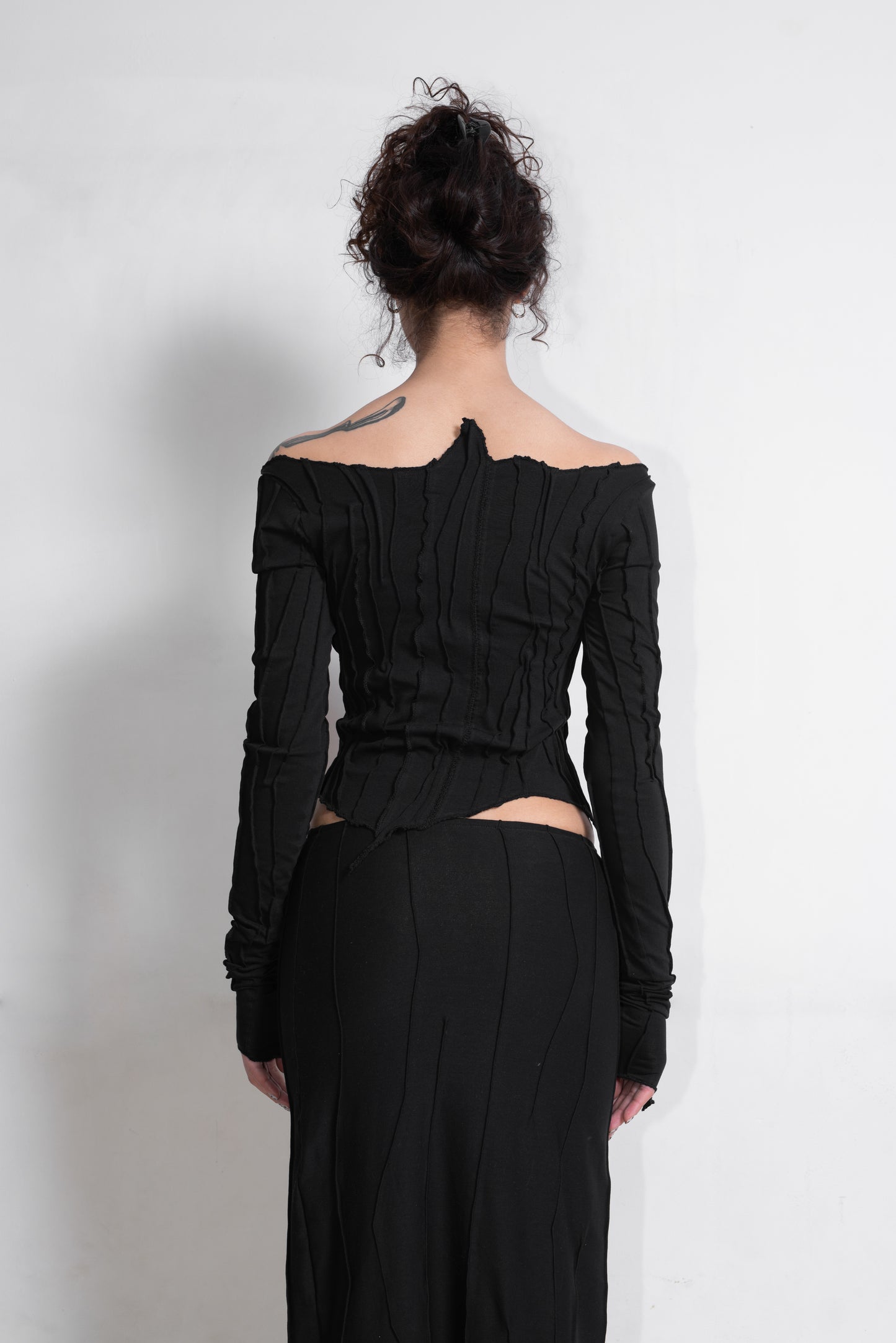 Scarps Bondage Long Sleeve Top