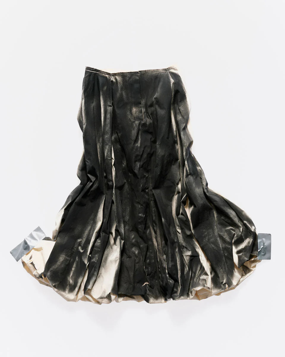 Black Paper Skirt