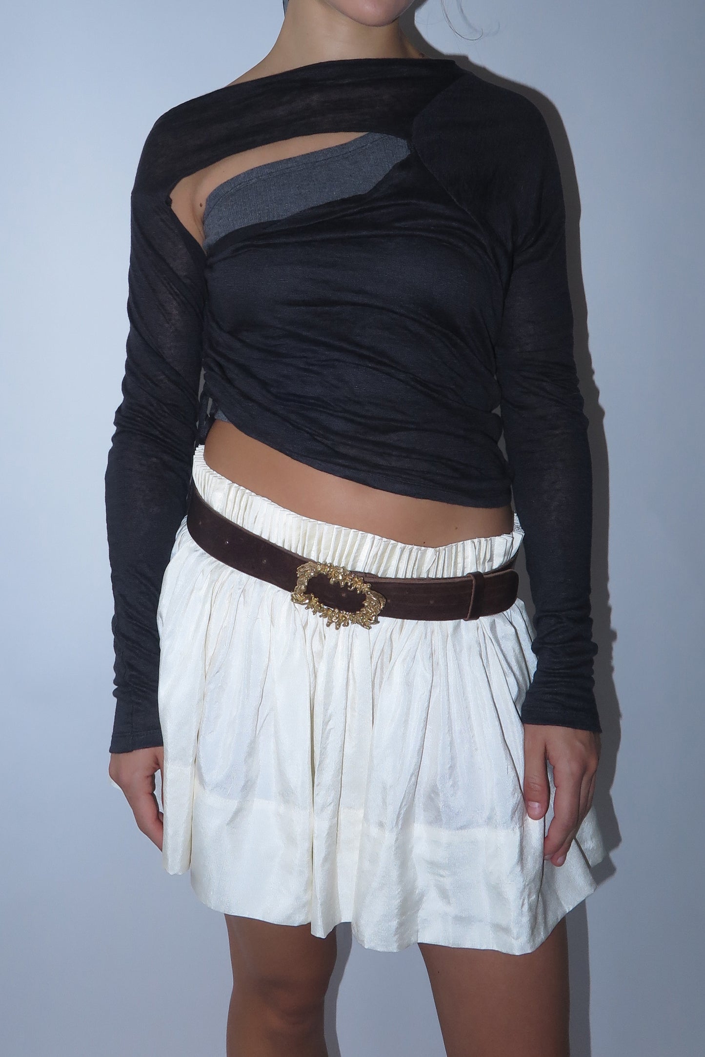 One-Shoulder Release Top