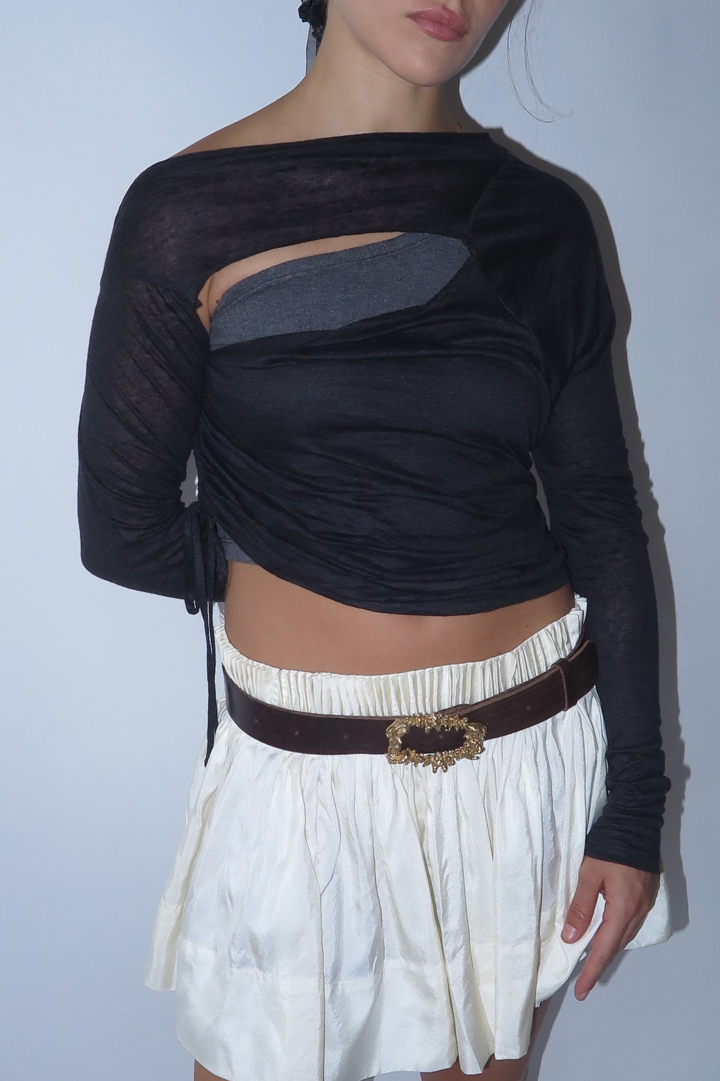 One-Shoulder Release Top