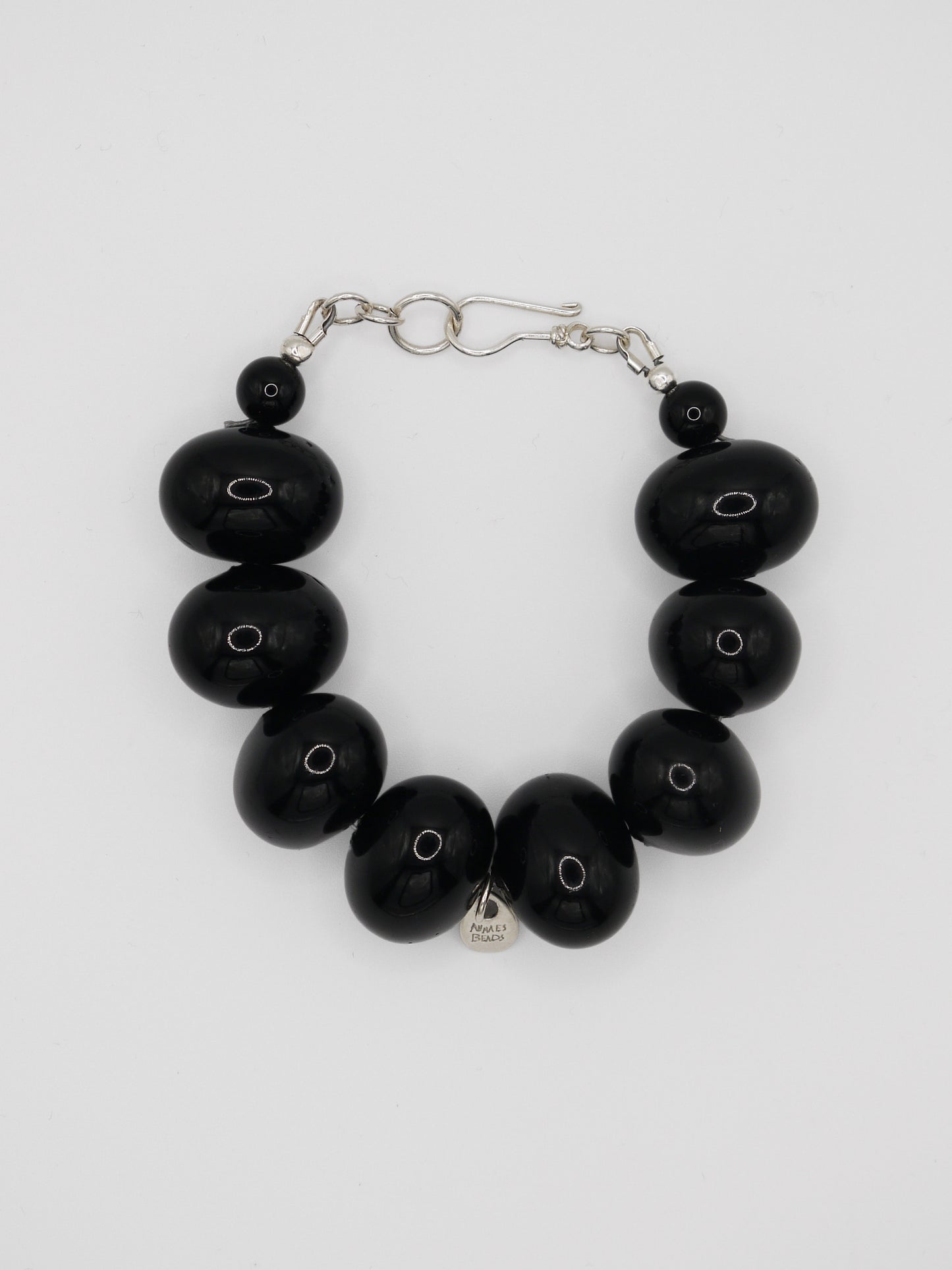 Onyx Egg Bracelet