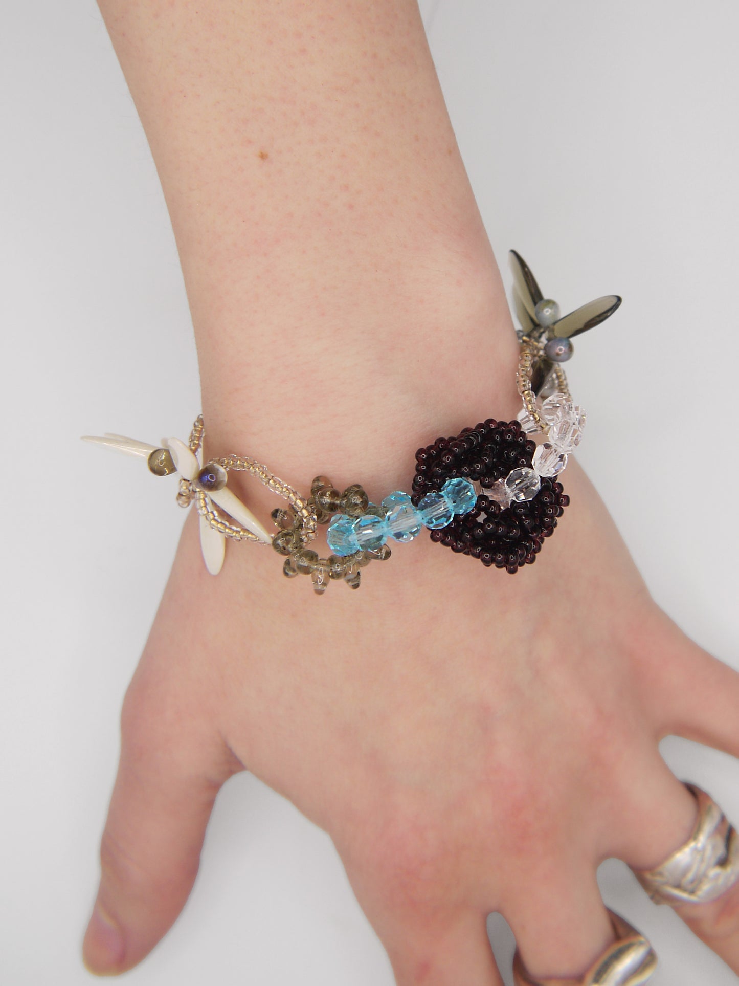 Dila Amethyst Bracelet Turqoiuse