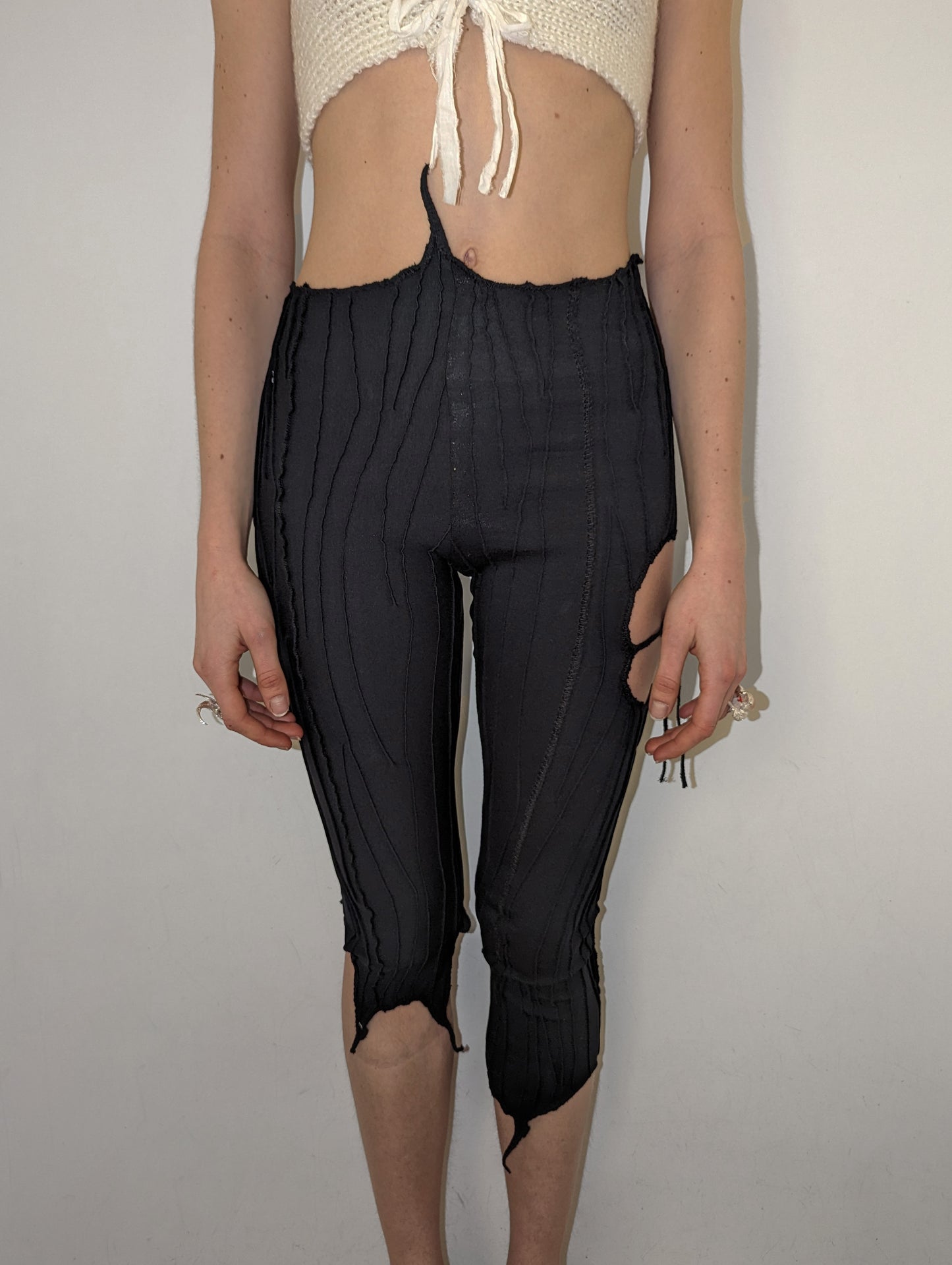 Scrap Leggings Black