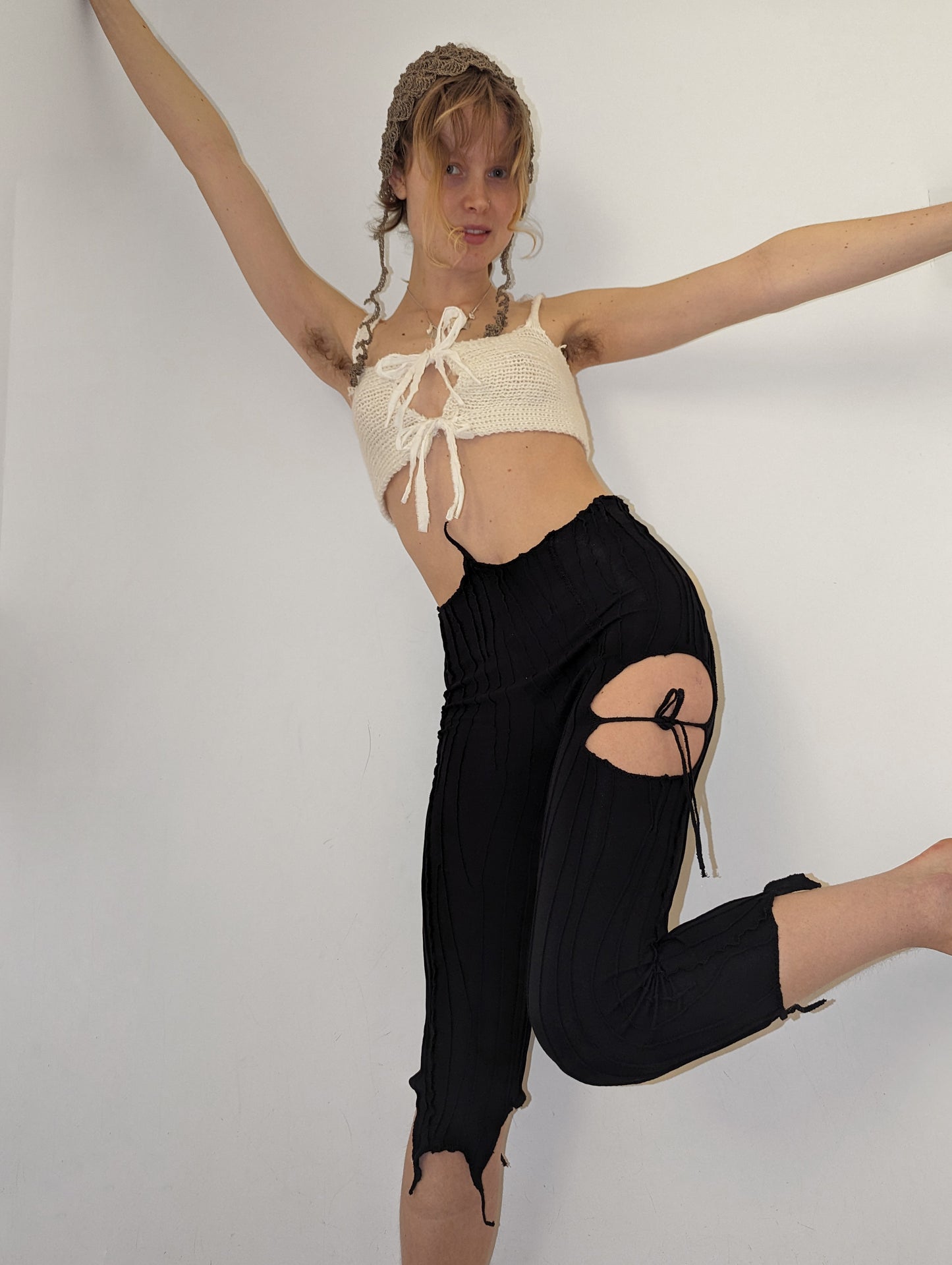 Scrap Leggings Black