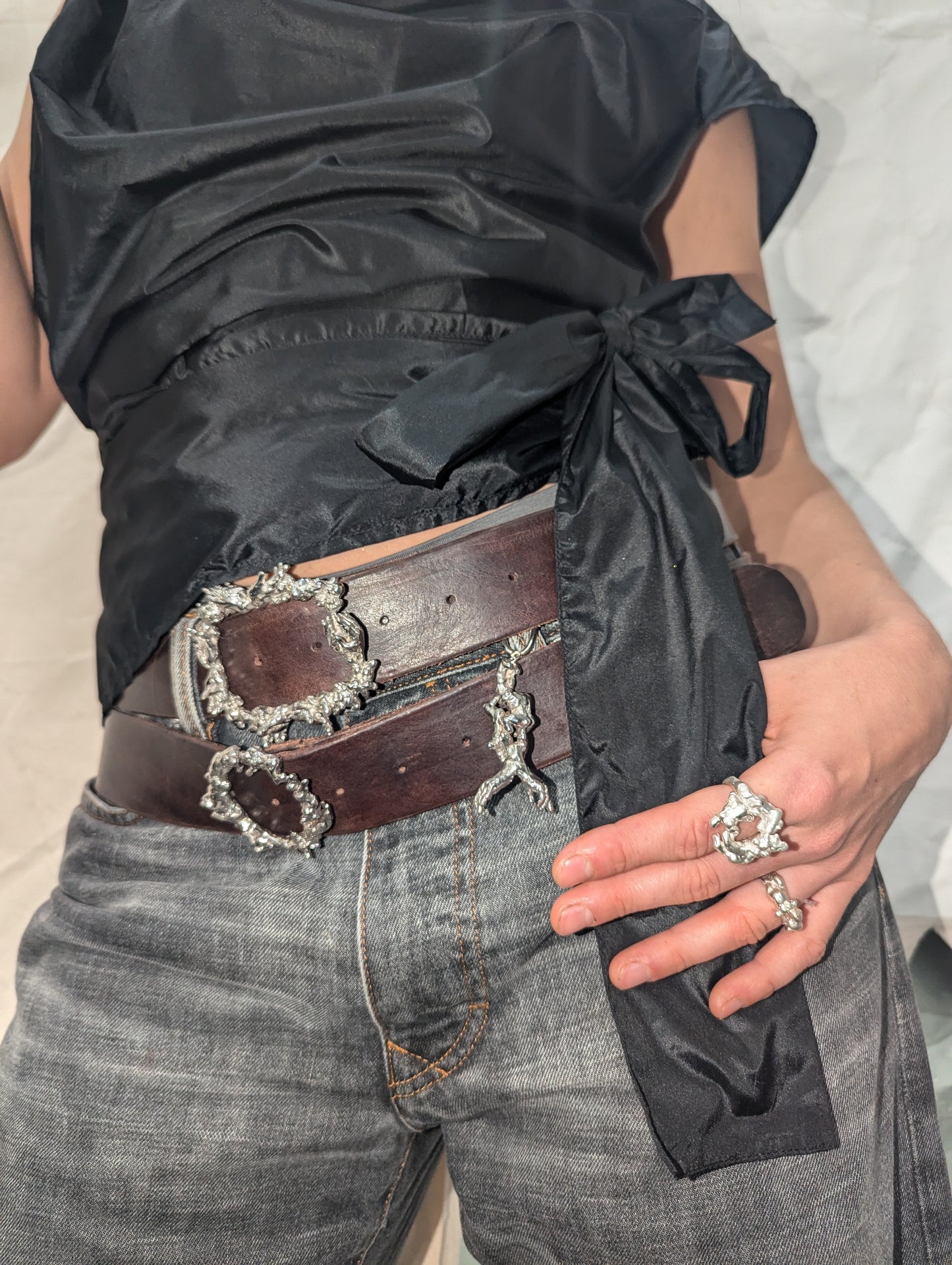 Silver Grandeur Belt