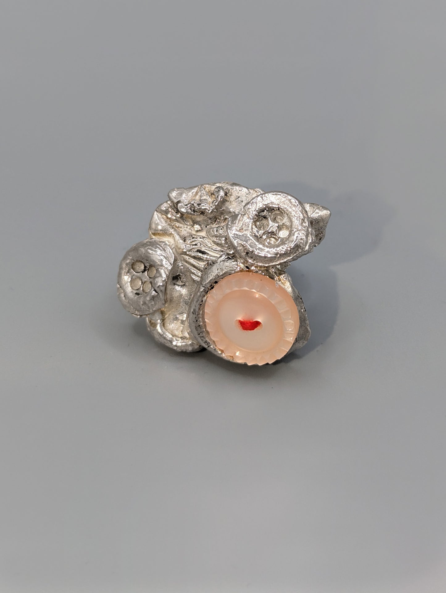 Rosa Ring in Pink and Red