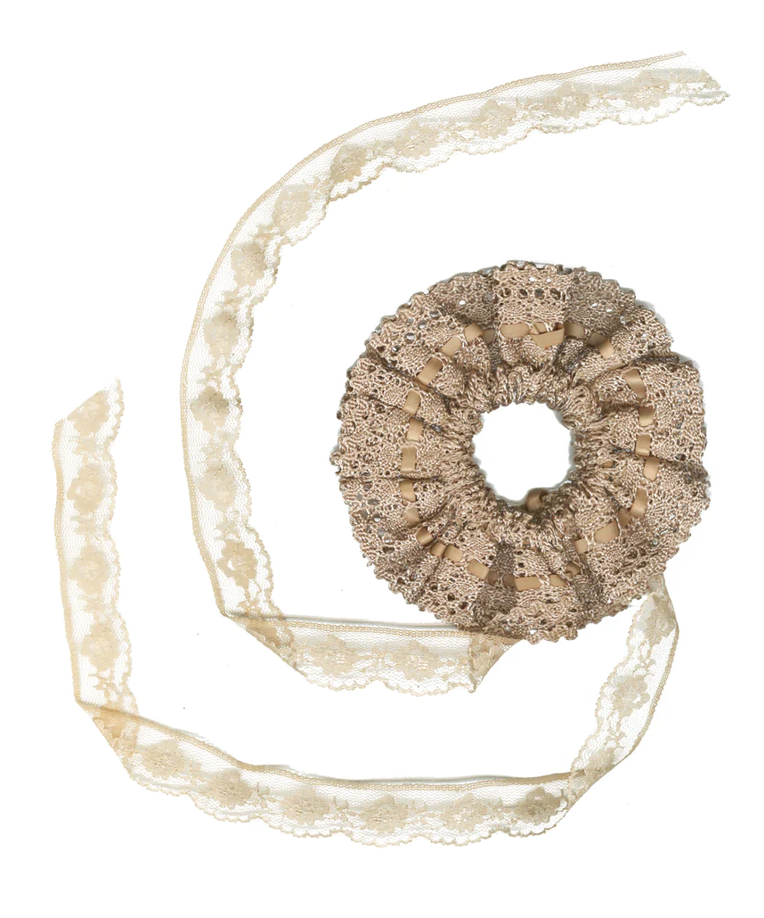 Velutina Lace Scrunchie