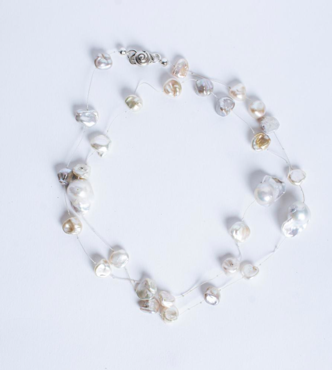 Keshi Pearl Necklace