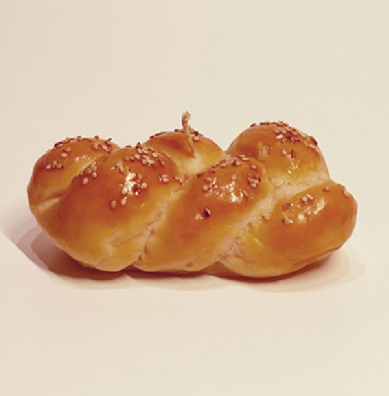 Braided Roll Candle