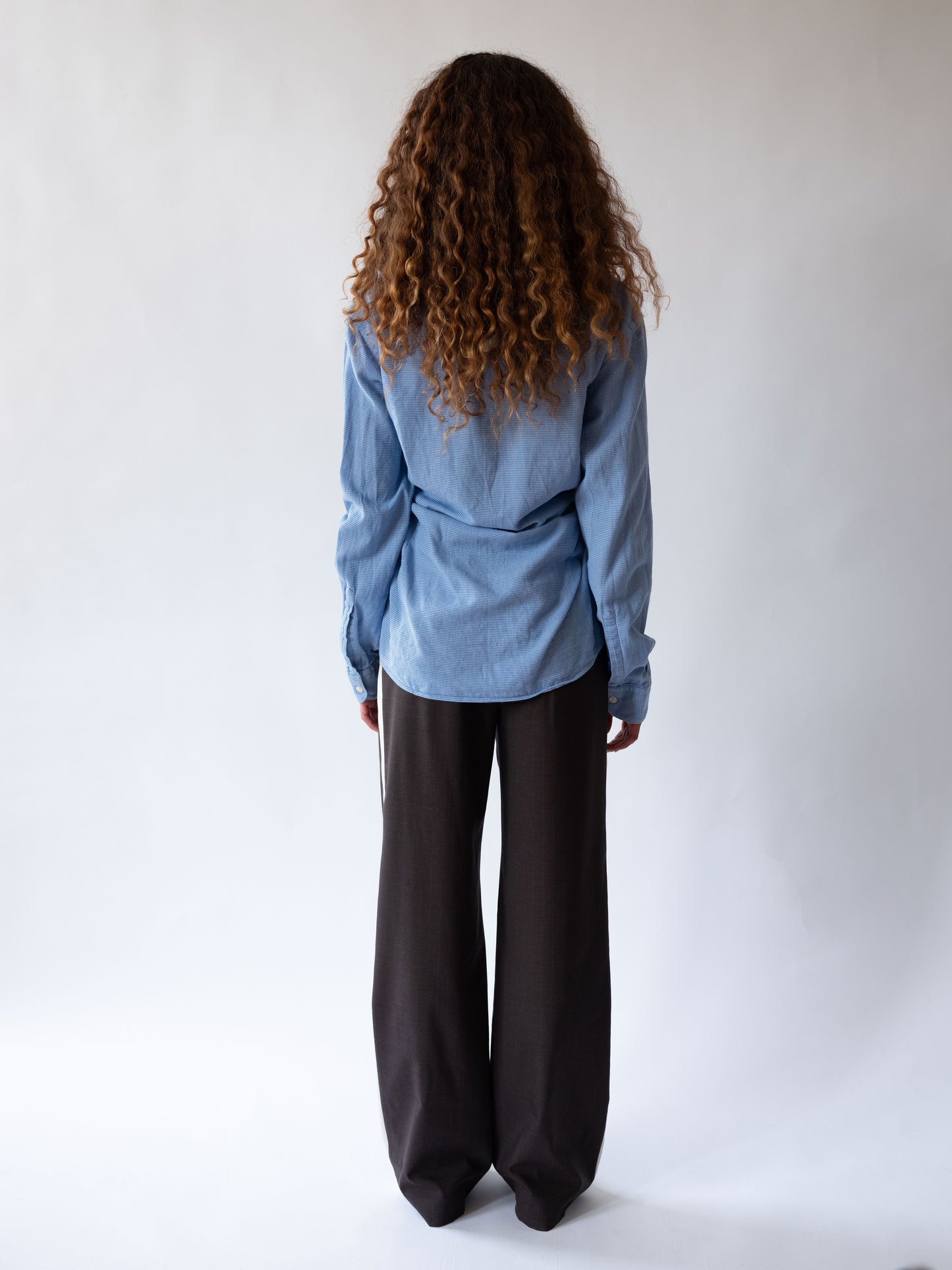 Blue Cinch Shirt