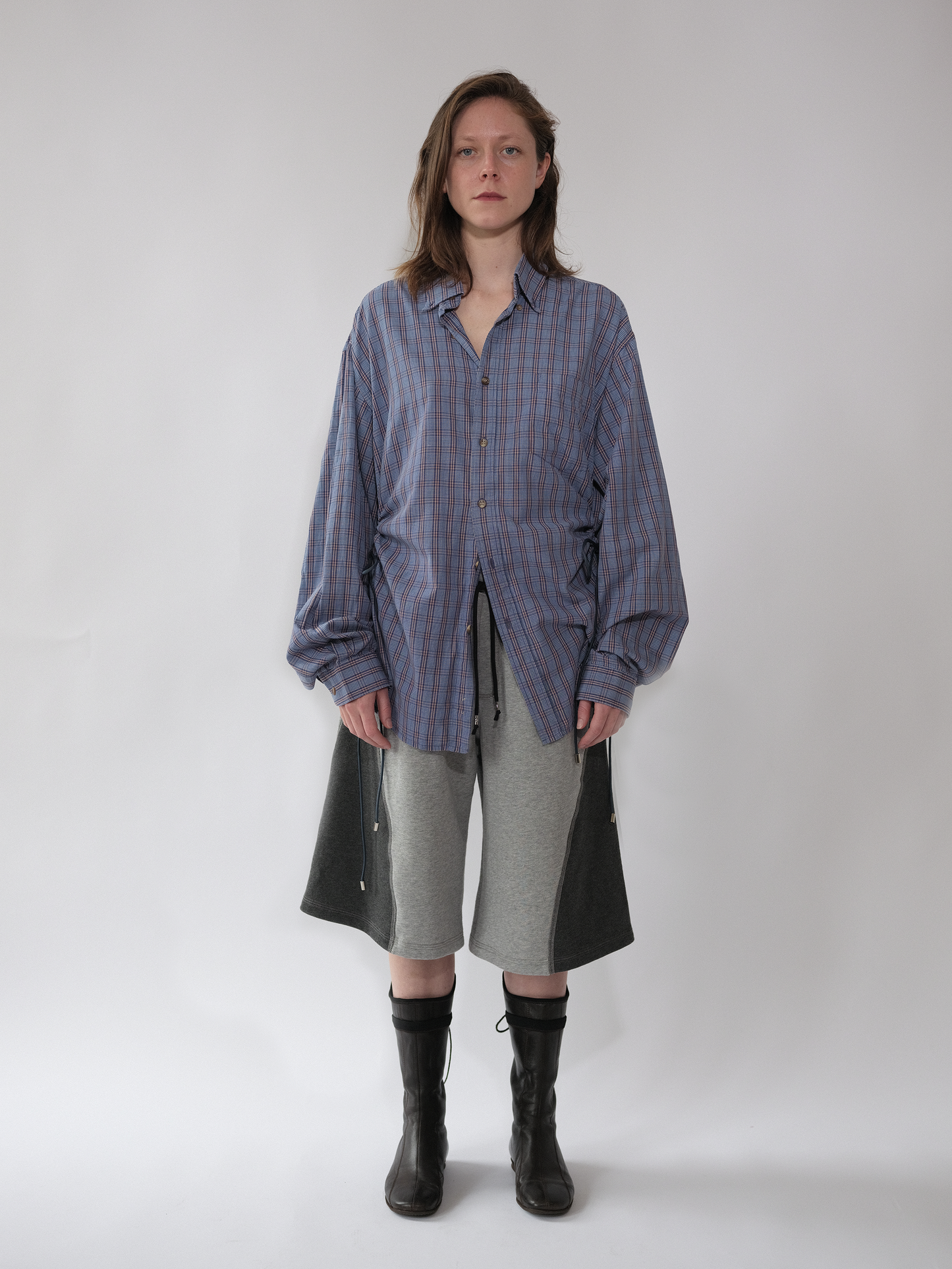 Gingham Cinch Shirt