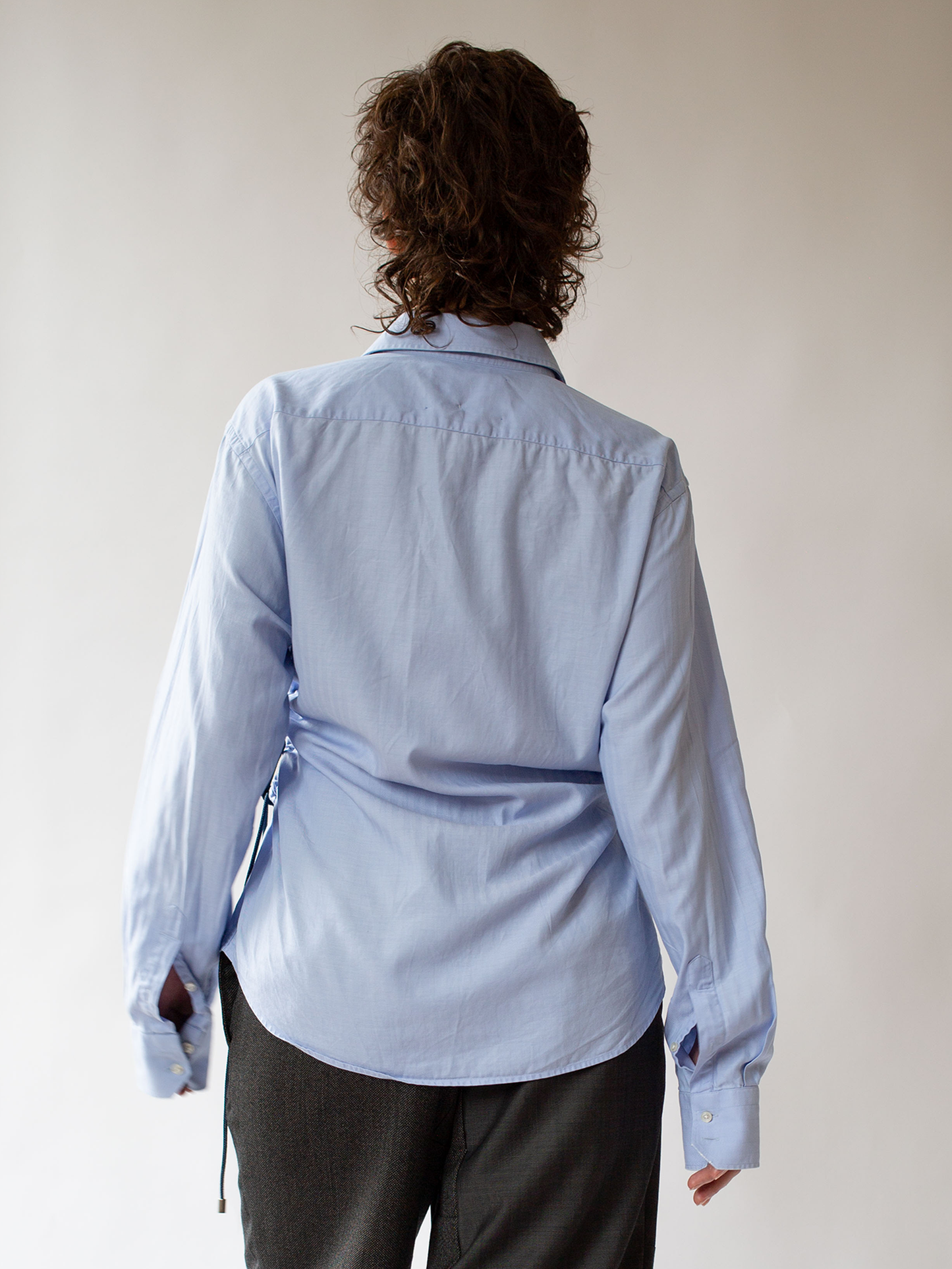 Blue Cinch Shirt