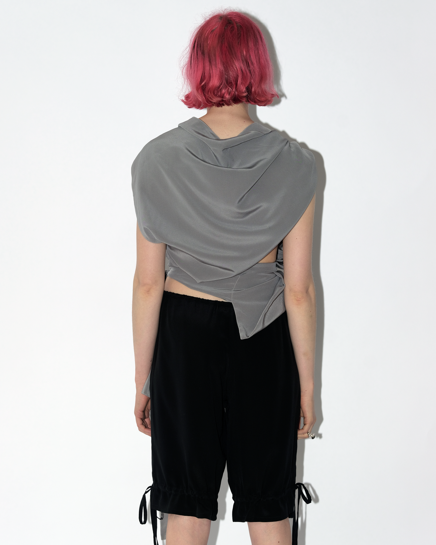 Eva Top in Soft Grey