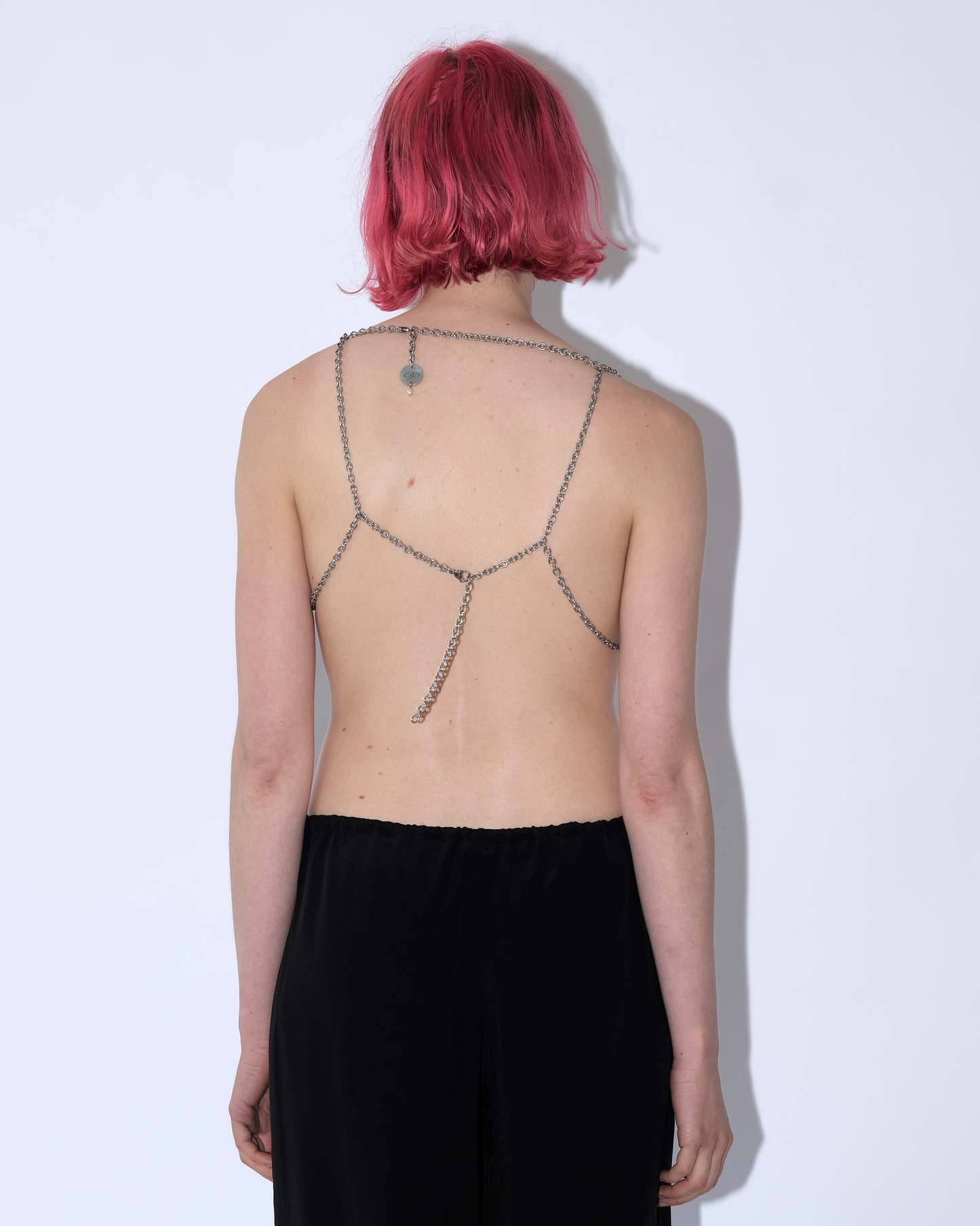 The Leather Chainmill bustier