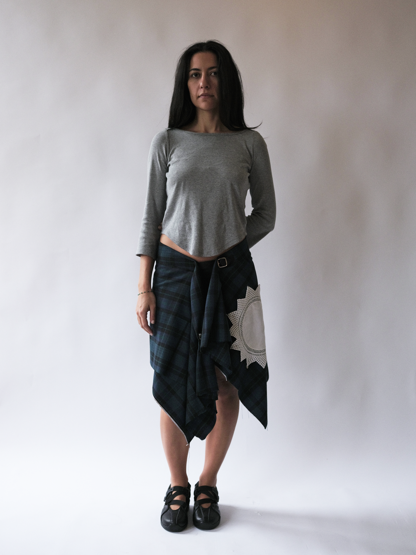 The Unhinged Skirt Green