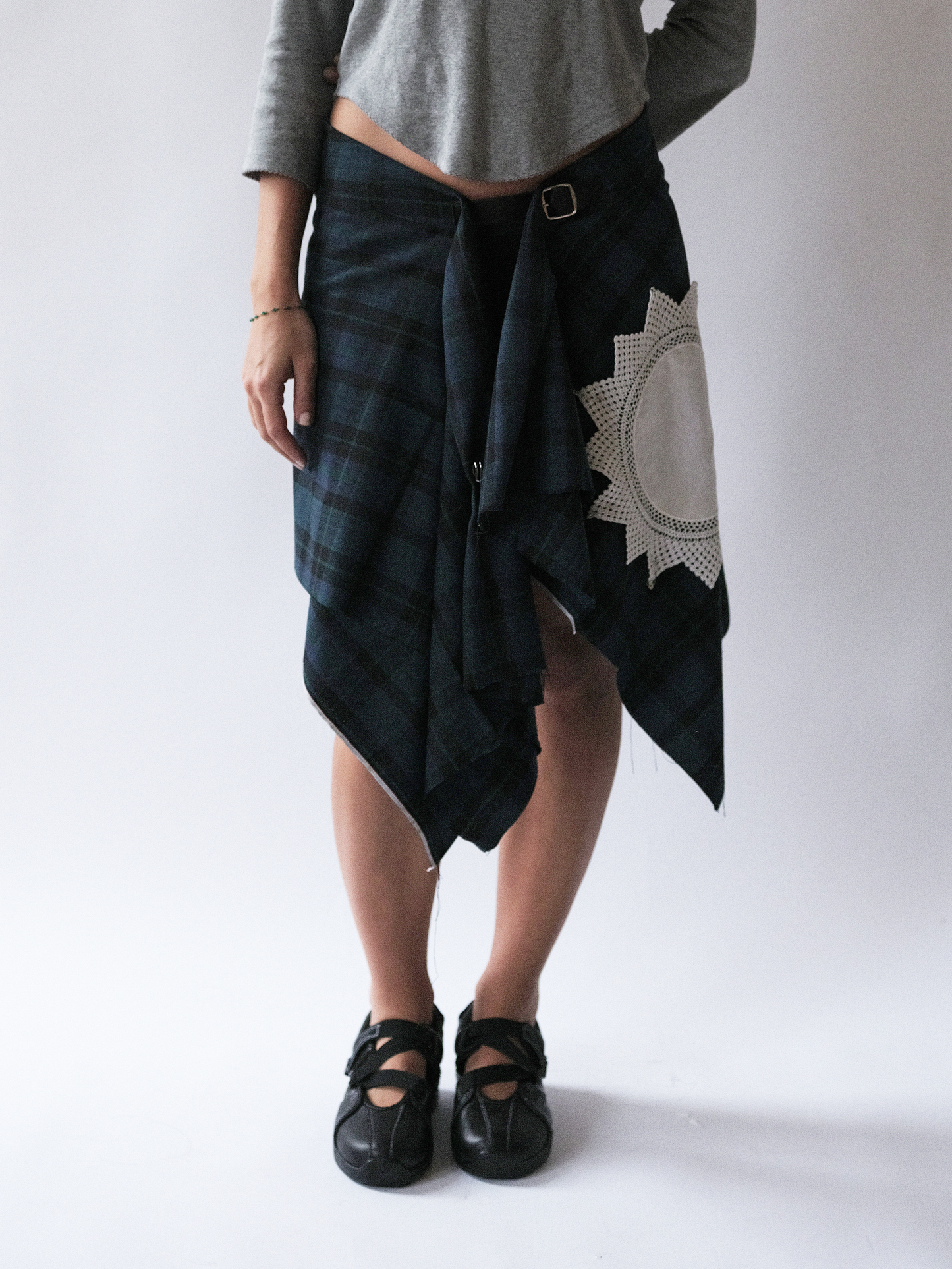 The Unhinged Skirt Green
