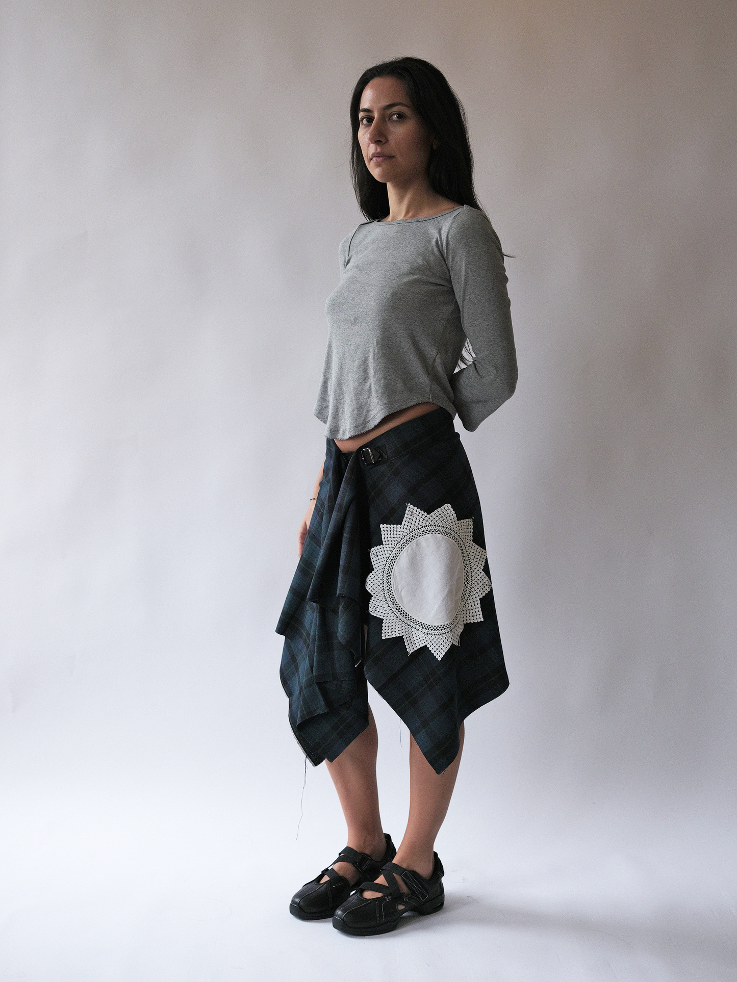 The Unhinged Skirt Green