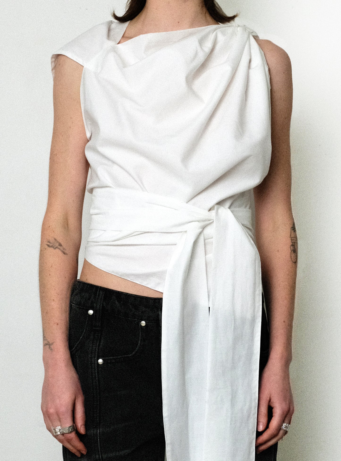 Eva Top in white