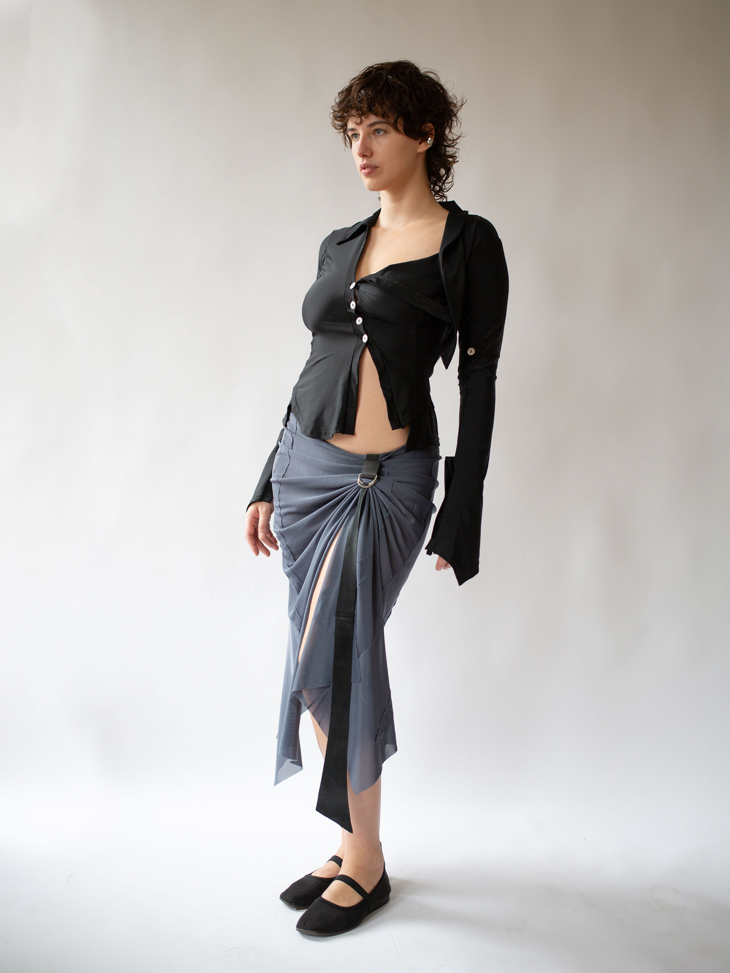 Sailor Top Black
