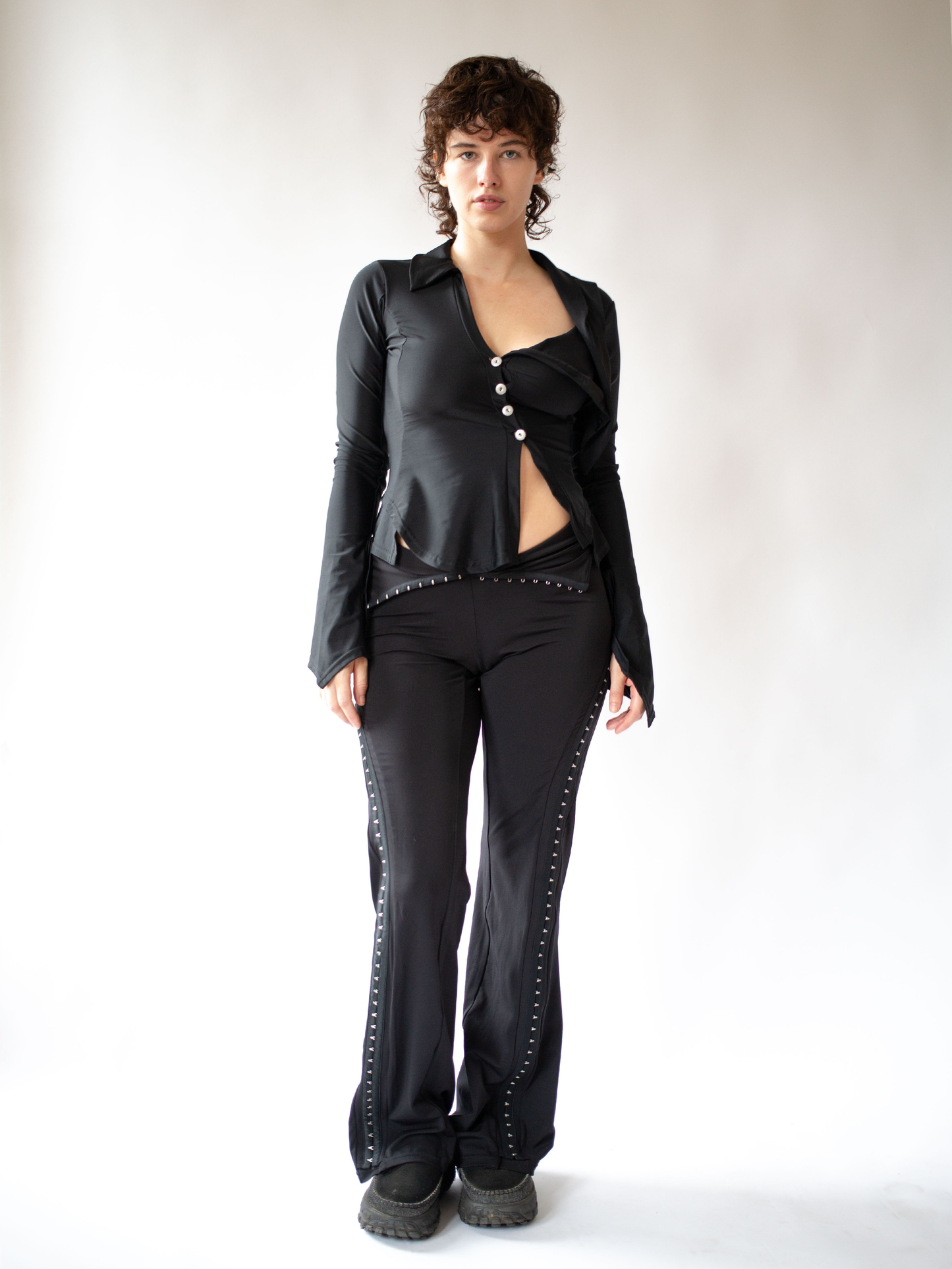 Hooked Black Trousers
