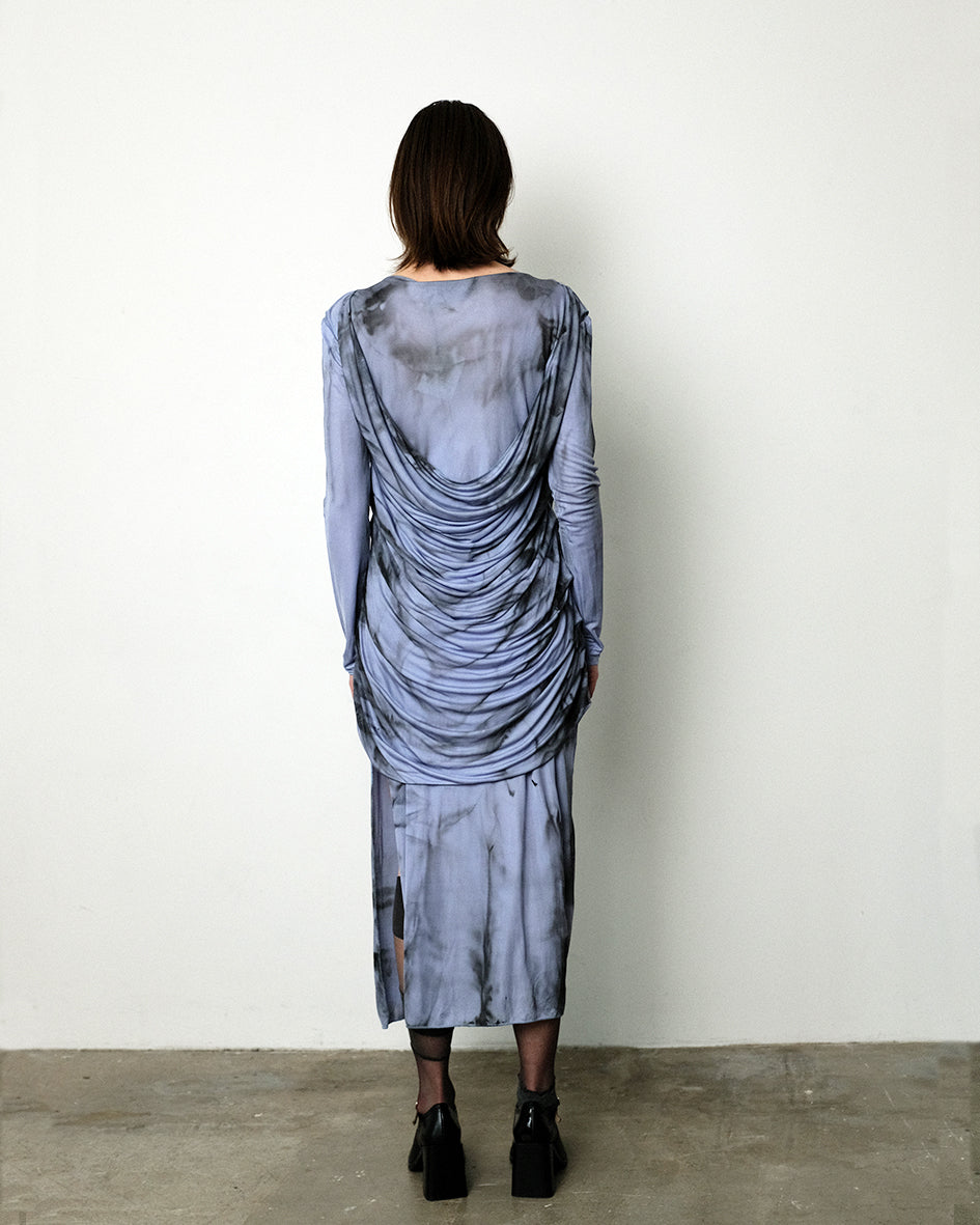 Blue Wet Dress