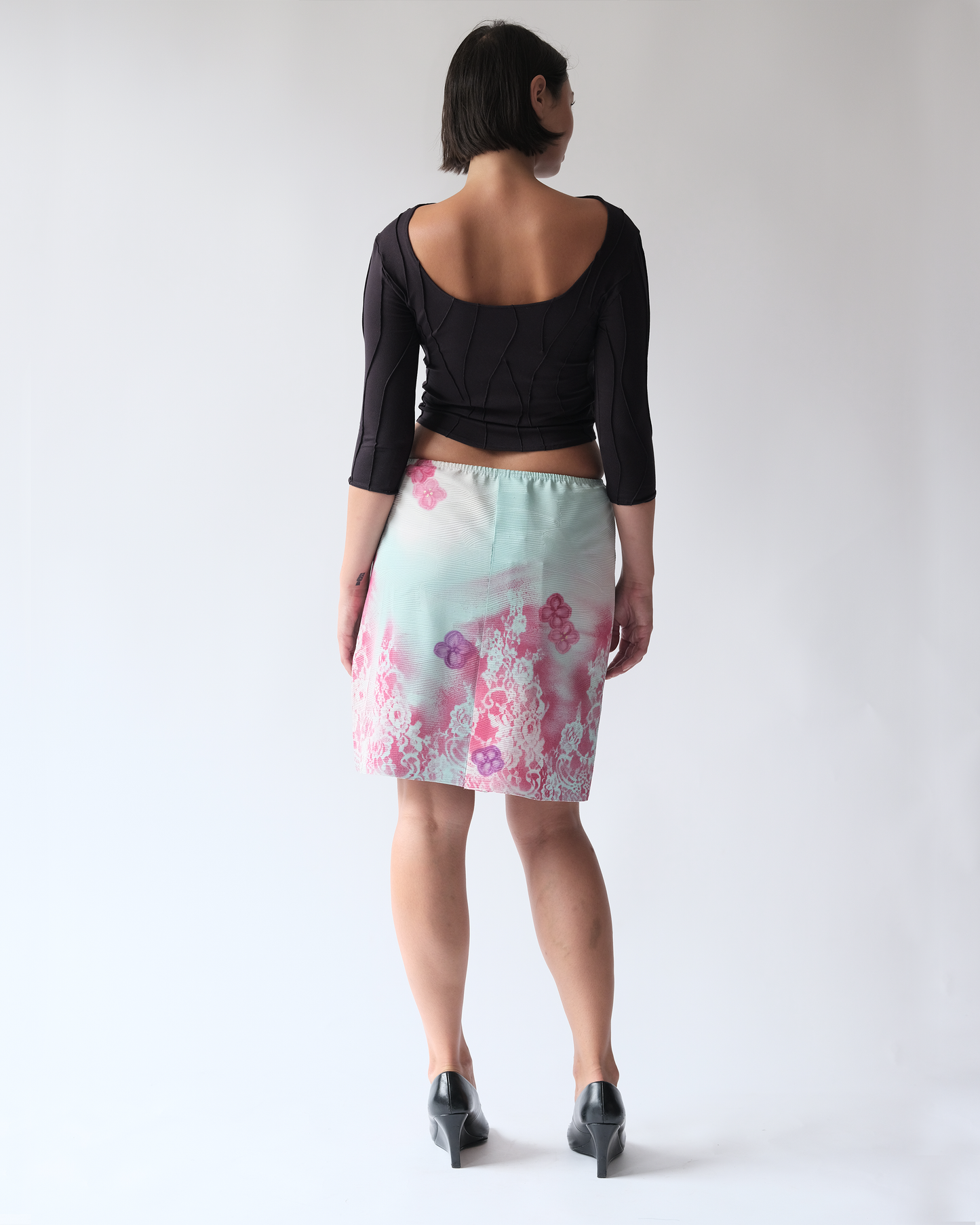 Neglige Skirt Pink/Blue