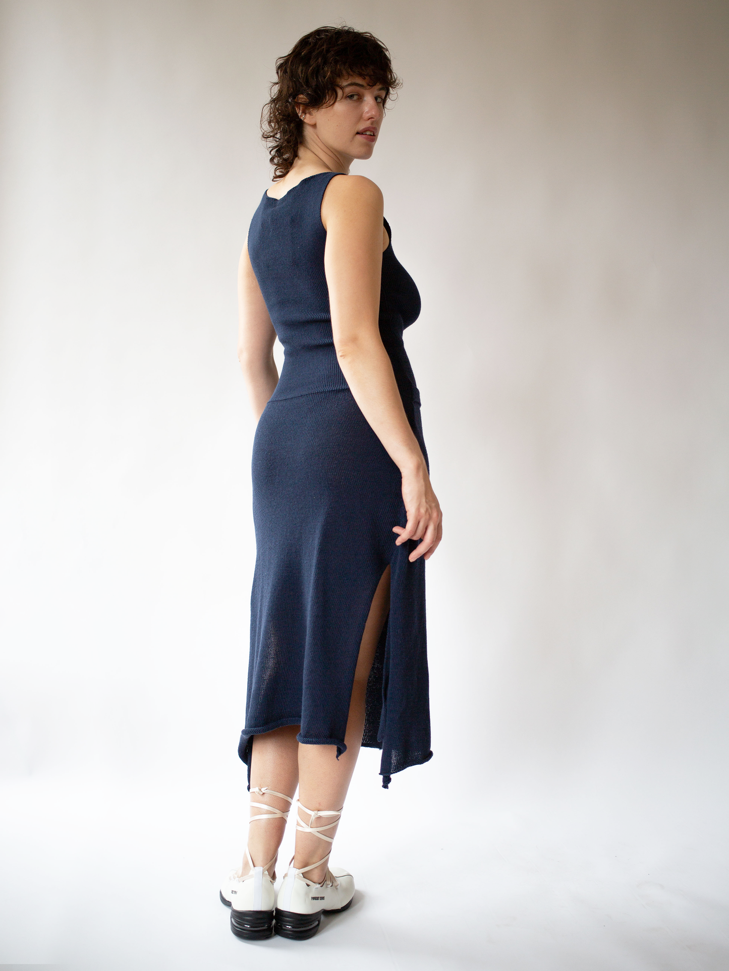 Basalt Dress Navy