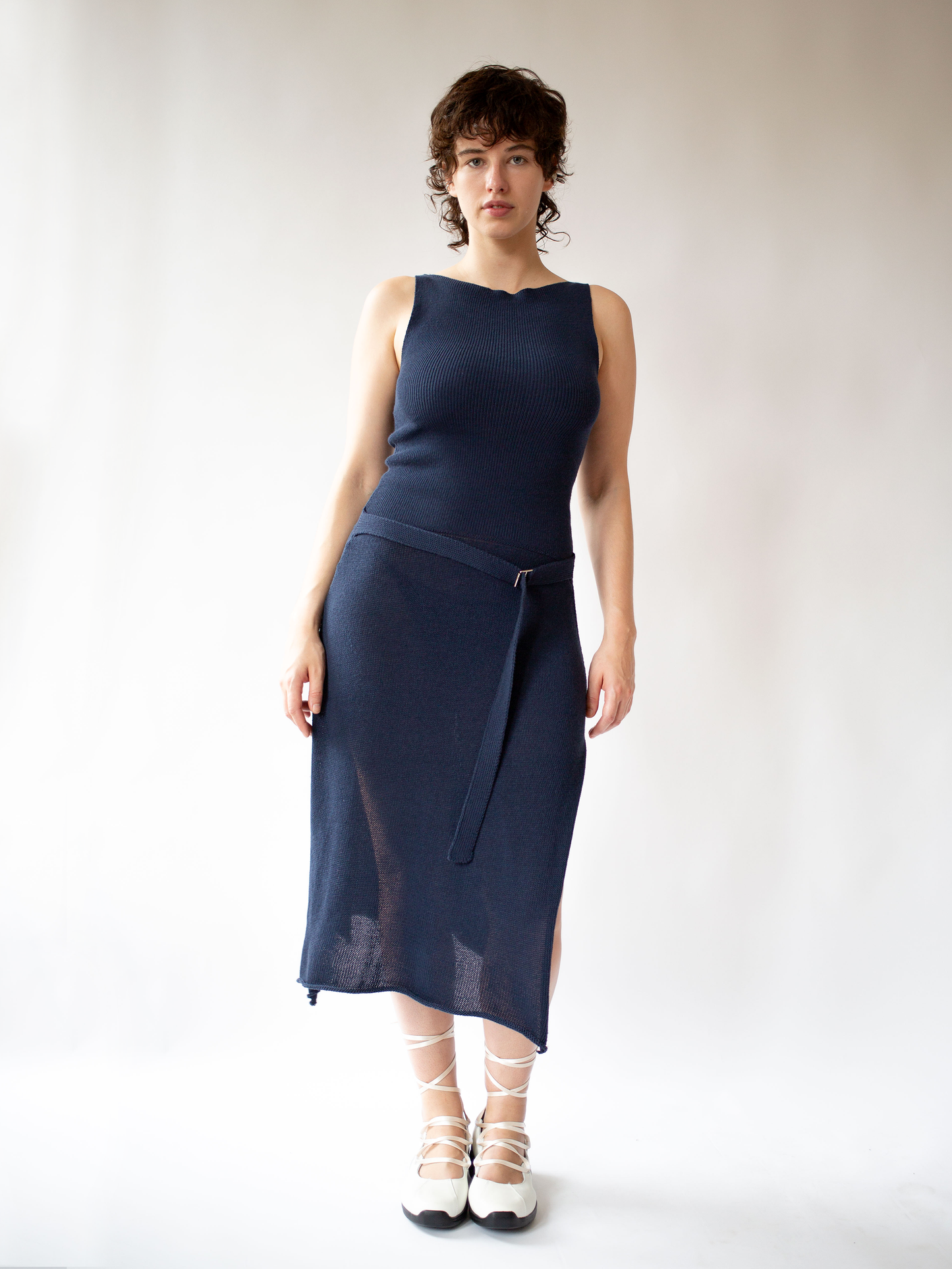 Basalt Dress Navy