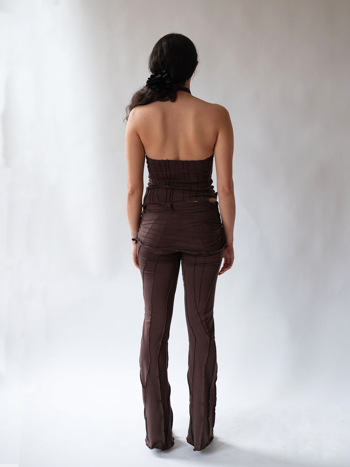 Halter Top Brown