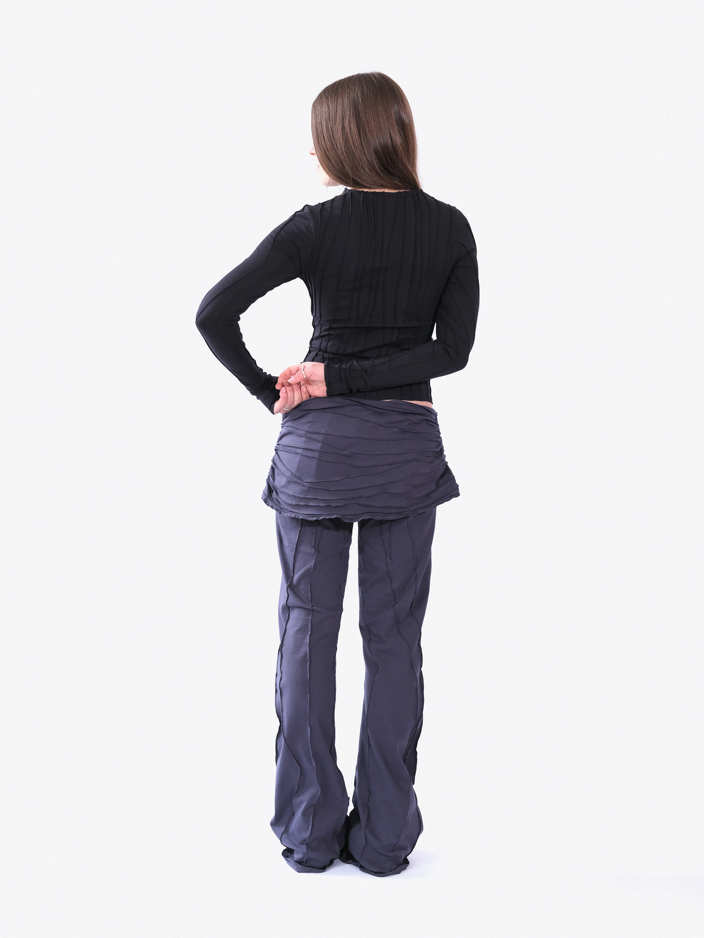 Classy Long Sleeve Top Black