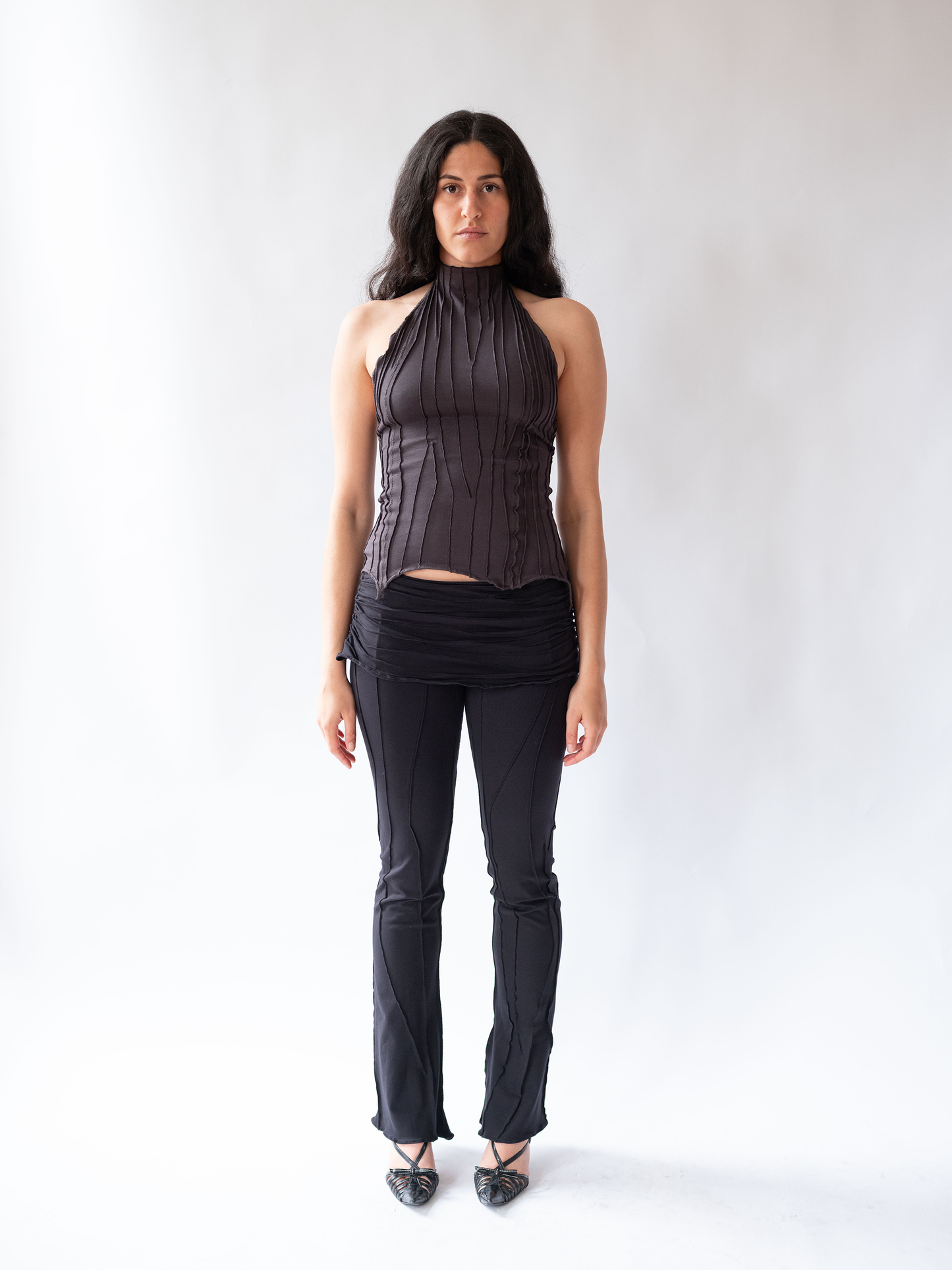 Halter Top Charcoal