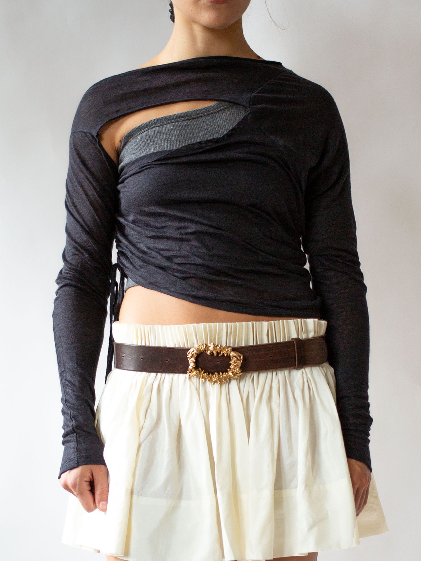 One-Shoulder Release Top