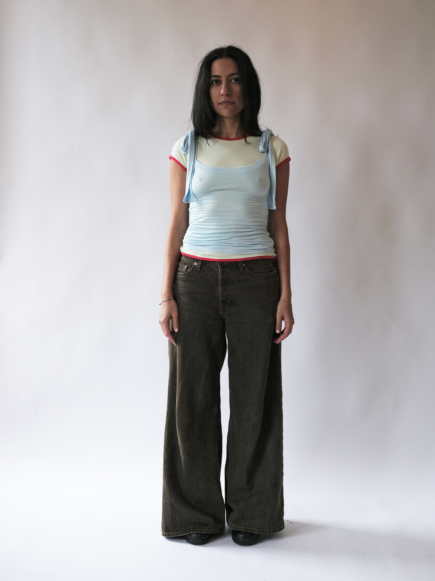 Layered Ringer Tee - High Tide