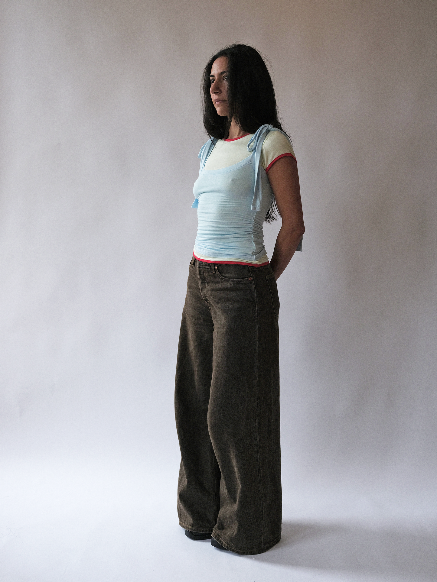 Layered Ringer Tee - High Tide