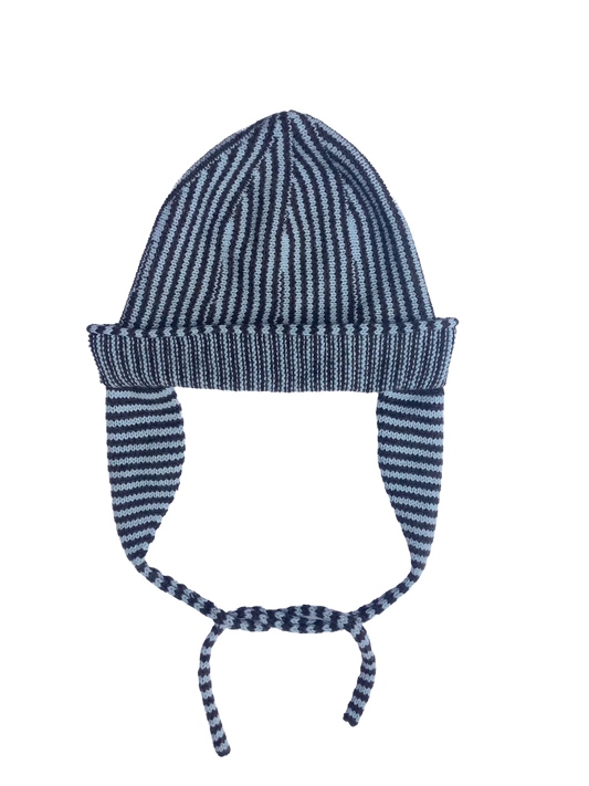 Two T hat, stripes