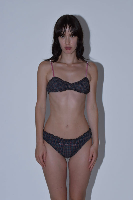 KISS ME QUICK Ruffle Bralette