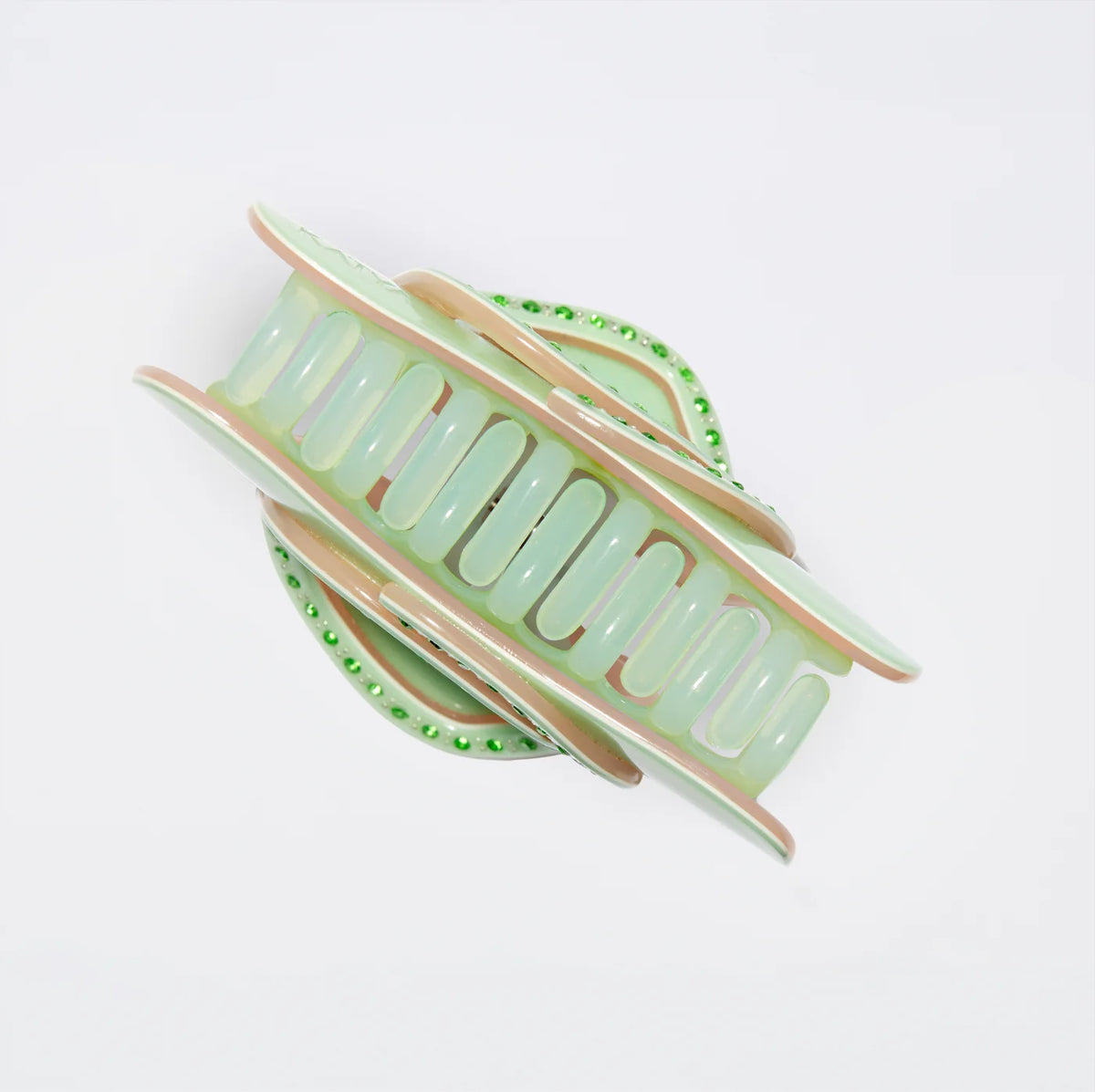 Crystal Rose Claw - Pistachio