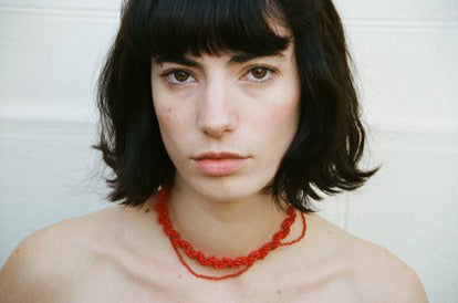 Essa Necklace Red
