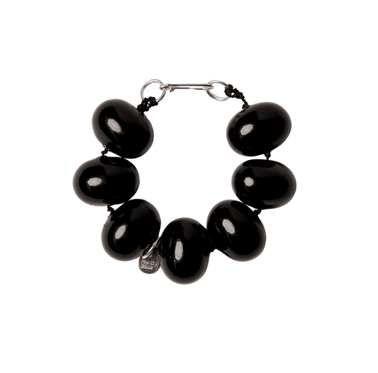 Onyx Egg Bracelet