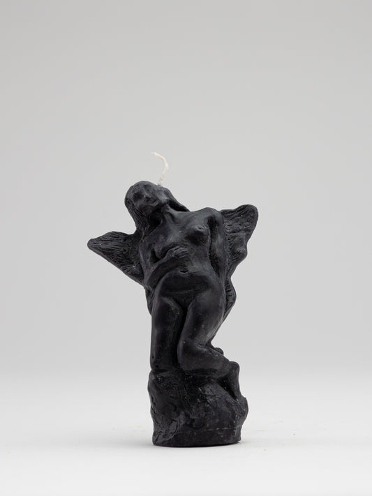 Angel Candle Black