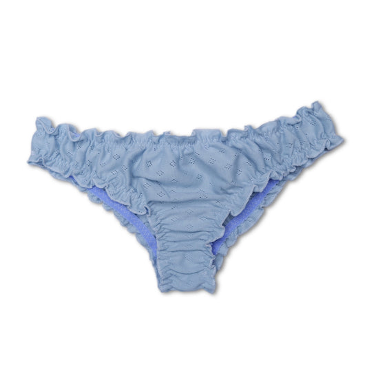 Blue Pointelle Knickers