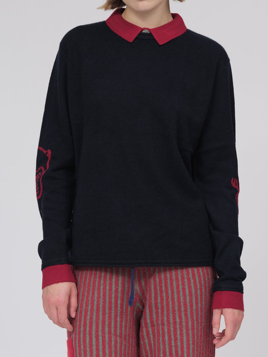 Navy Peter Parker Polo